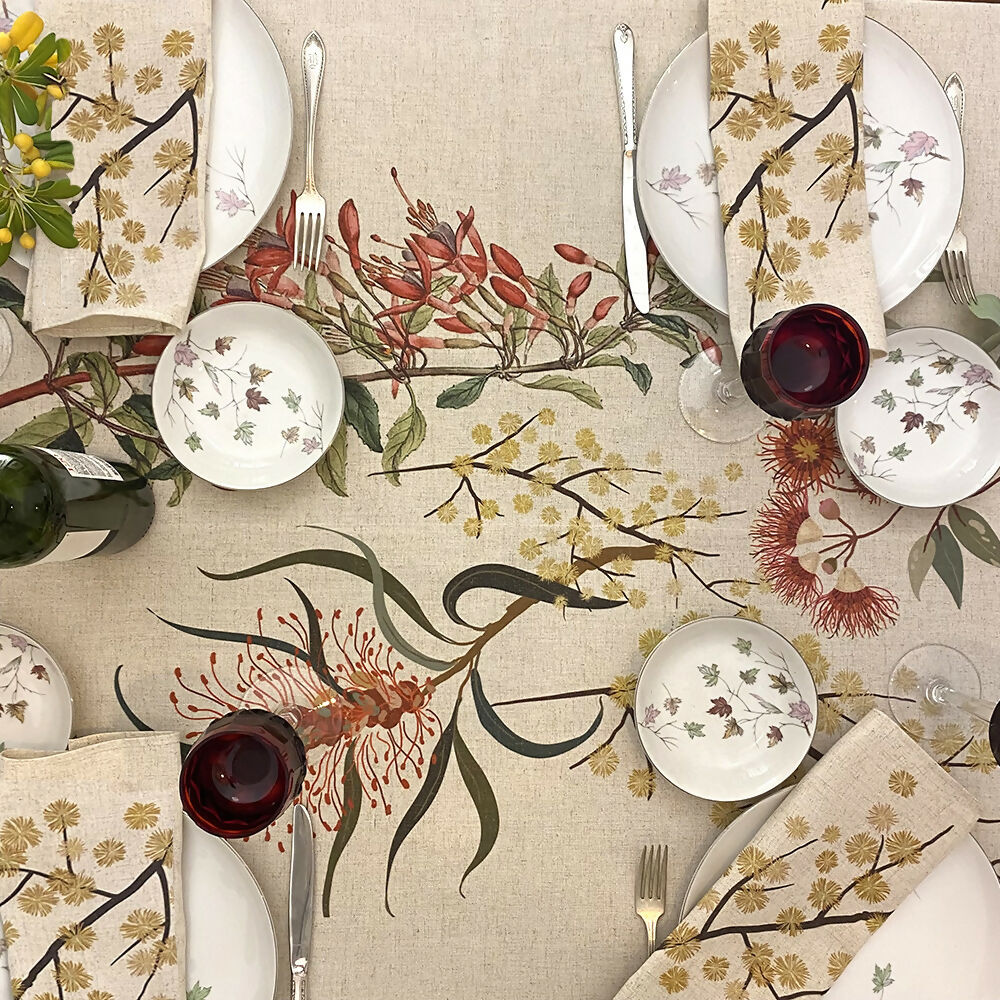 Set 4 Servilletas Aromo