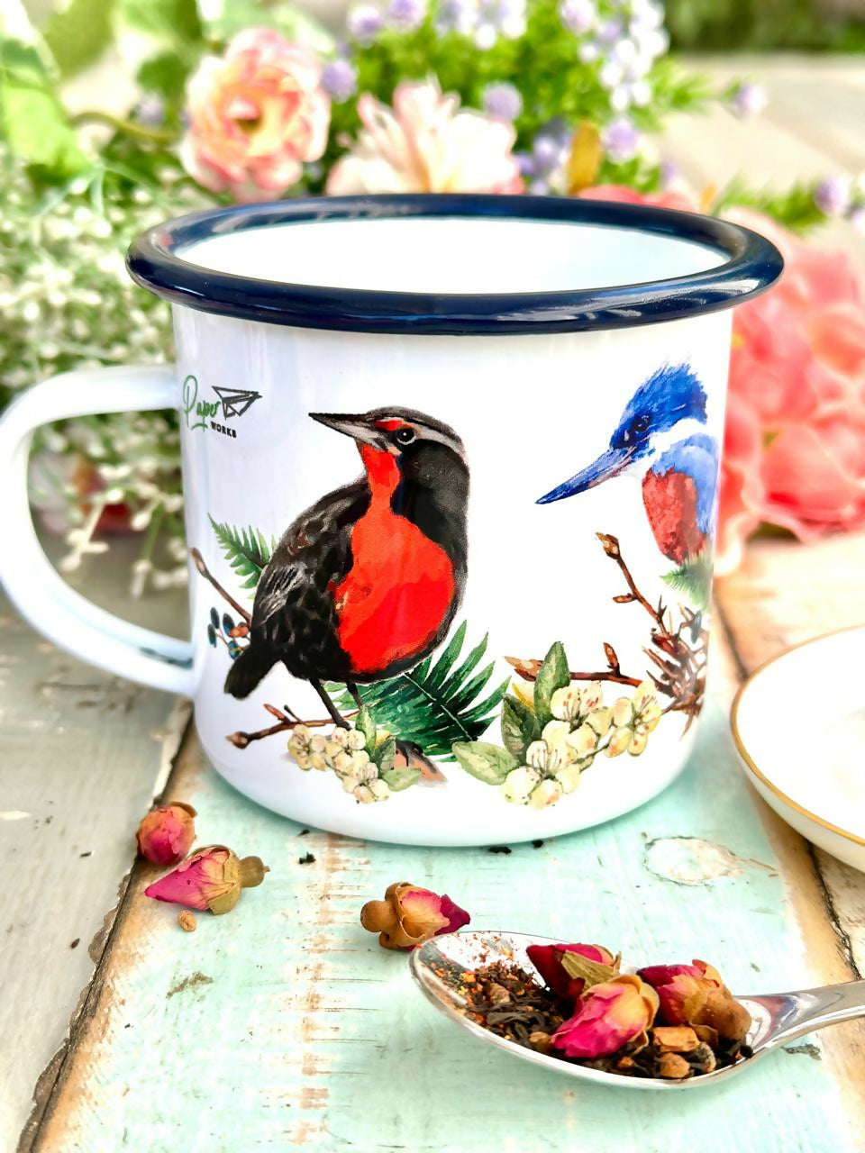 Tazón Enlozado Aves Chilenas