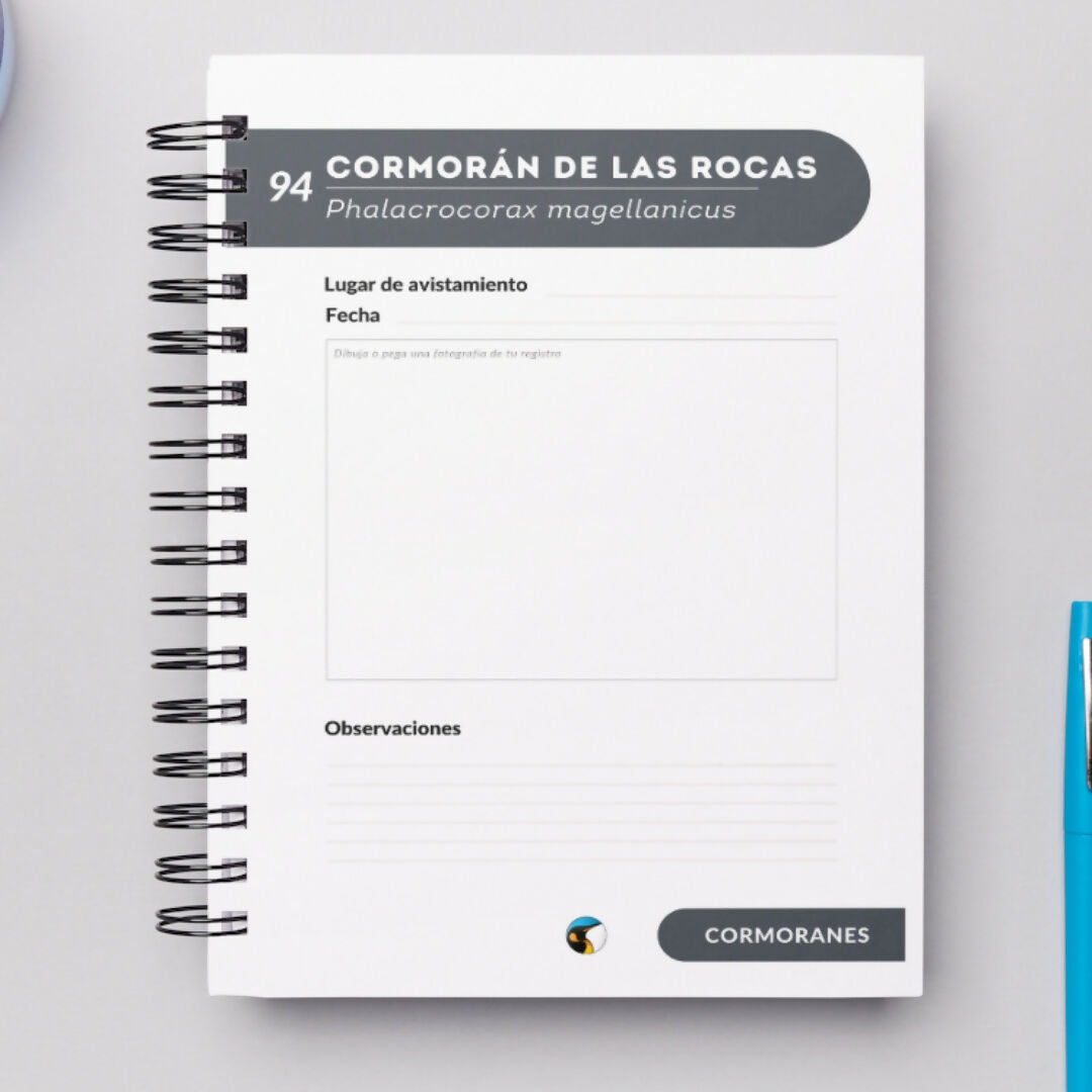 Cuaderno de Campo Aves Marinas de Chile