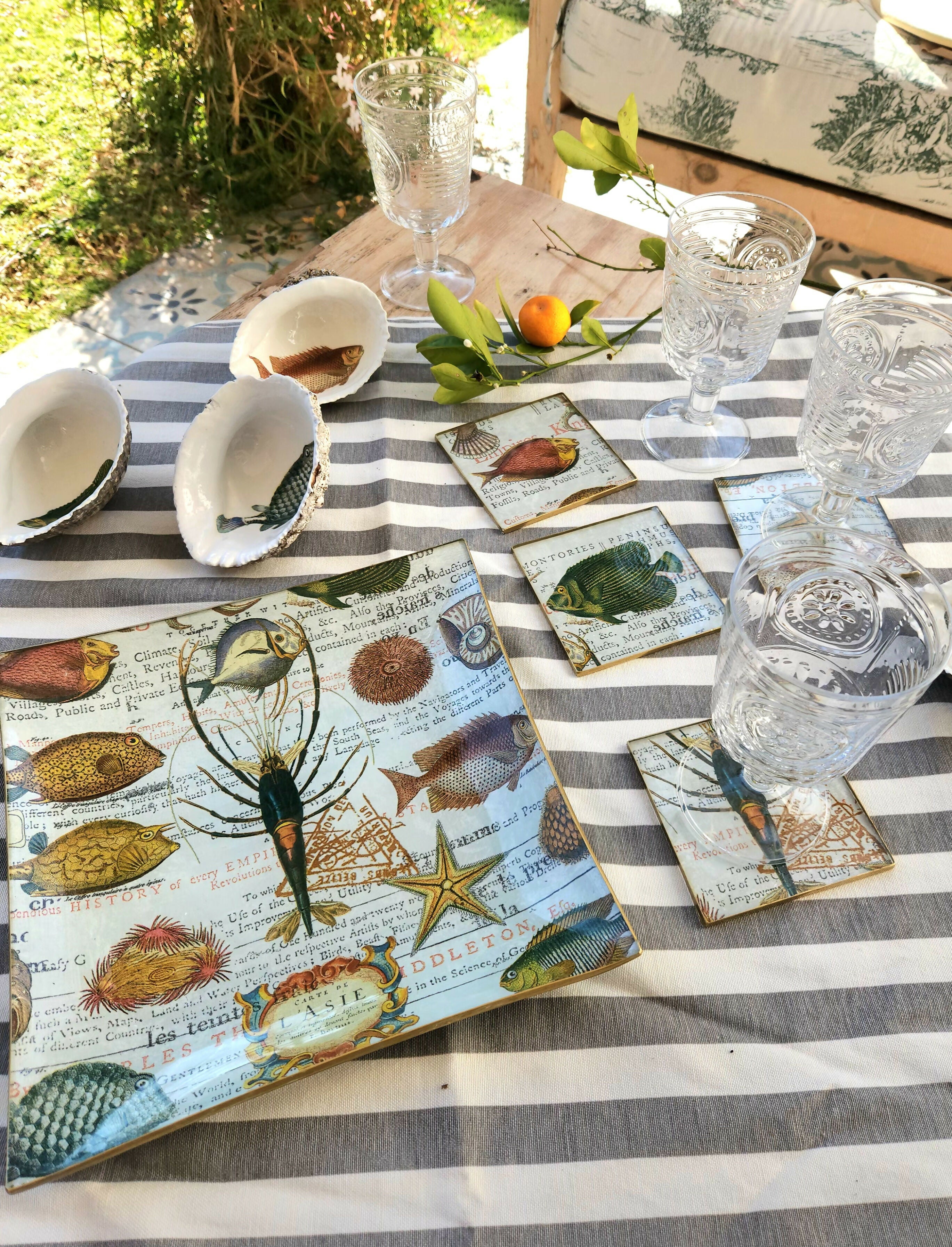 Bandeja cuadrada 30 cm