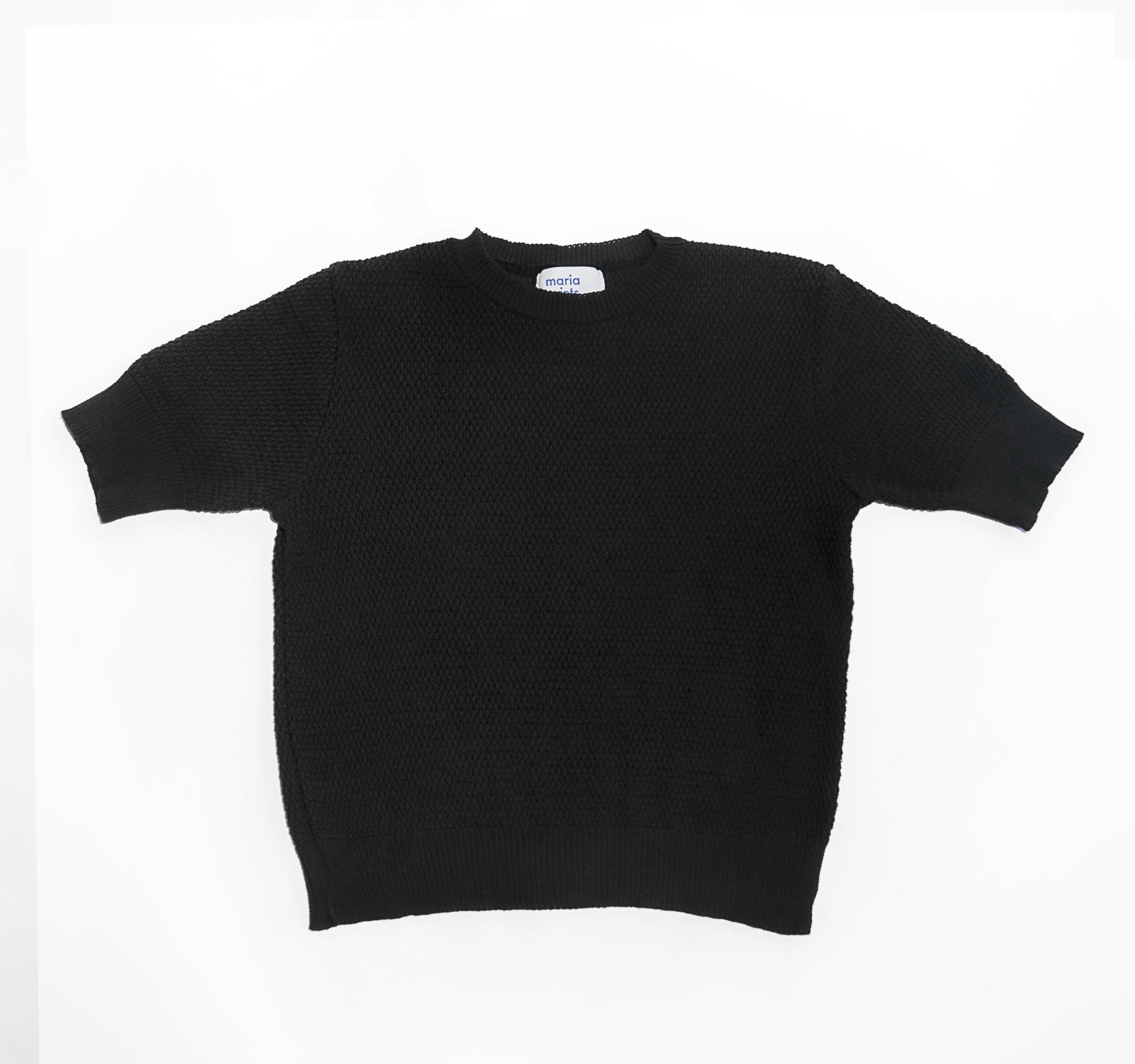 Top algodón manga corta