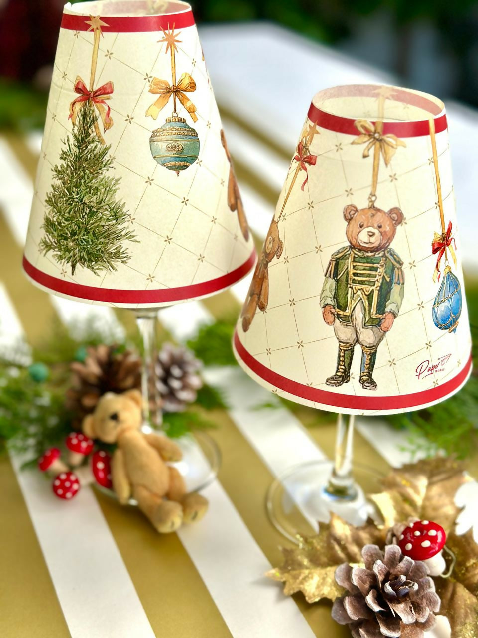 Pantallas para Copas Adornos