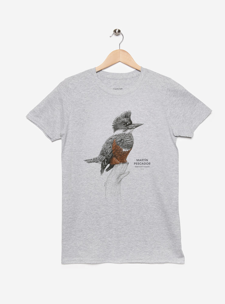 Polera Adulto Martín Pescador - Creado en Chile