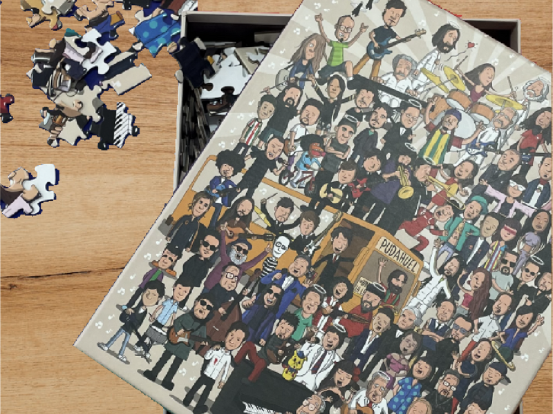 Puzzle 500 piezas Ninico 46 x 61 cms