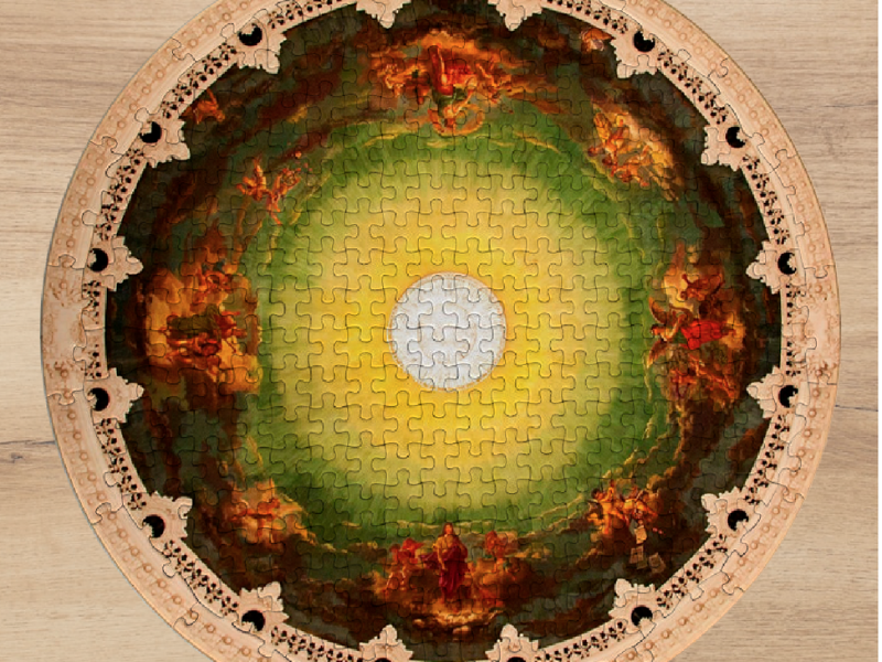 Puzzle Circular 500 piezas 55 cm - Teatro Municipal