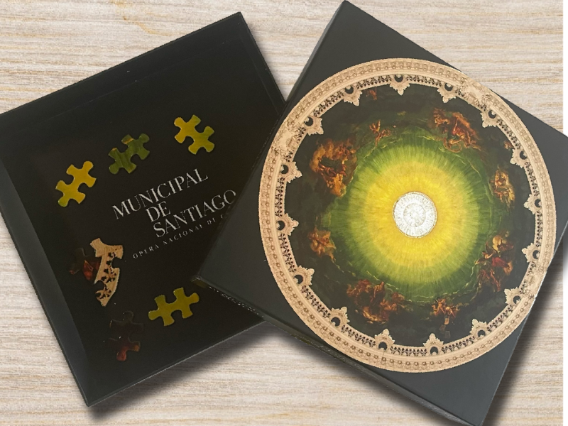 Puzzle Circular 500 piezas 55 cm - Teatro Municipal
