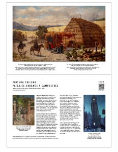 Calendario 2026 Pintura Chilena: Paisajes Urbanos y Campestres