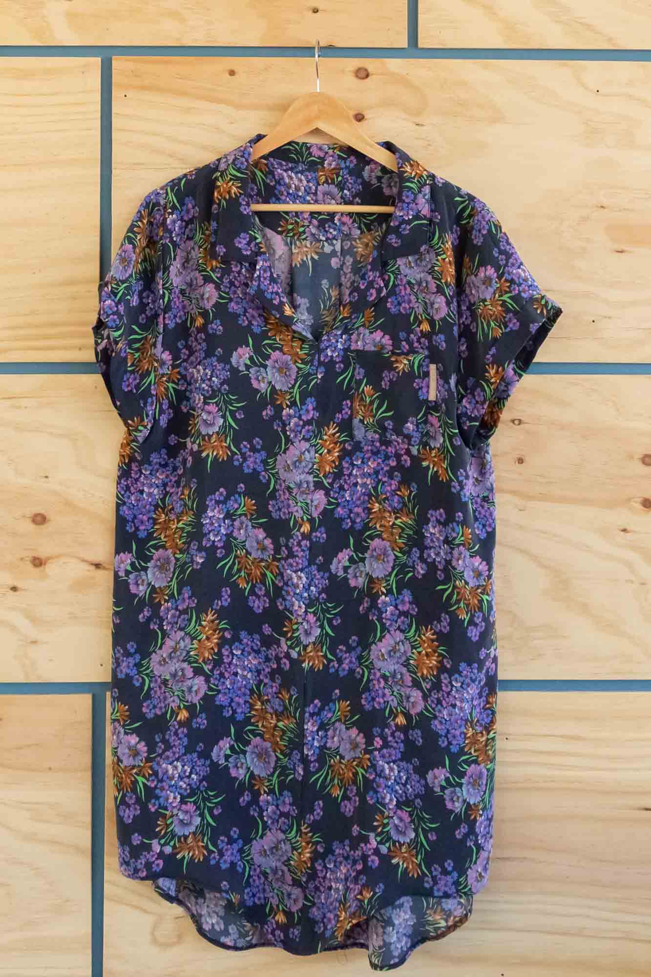 Vestido Camisero Seda