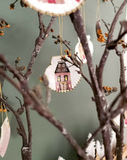 Pack conchitas Casitas de Navidad