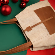 Cartera de cuero modelo JANE Off White - EDICION ESPECIAL