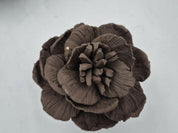 Set flores decorativas de cerámica gres