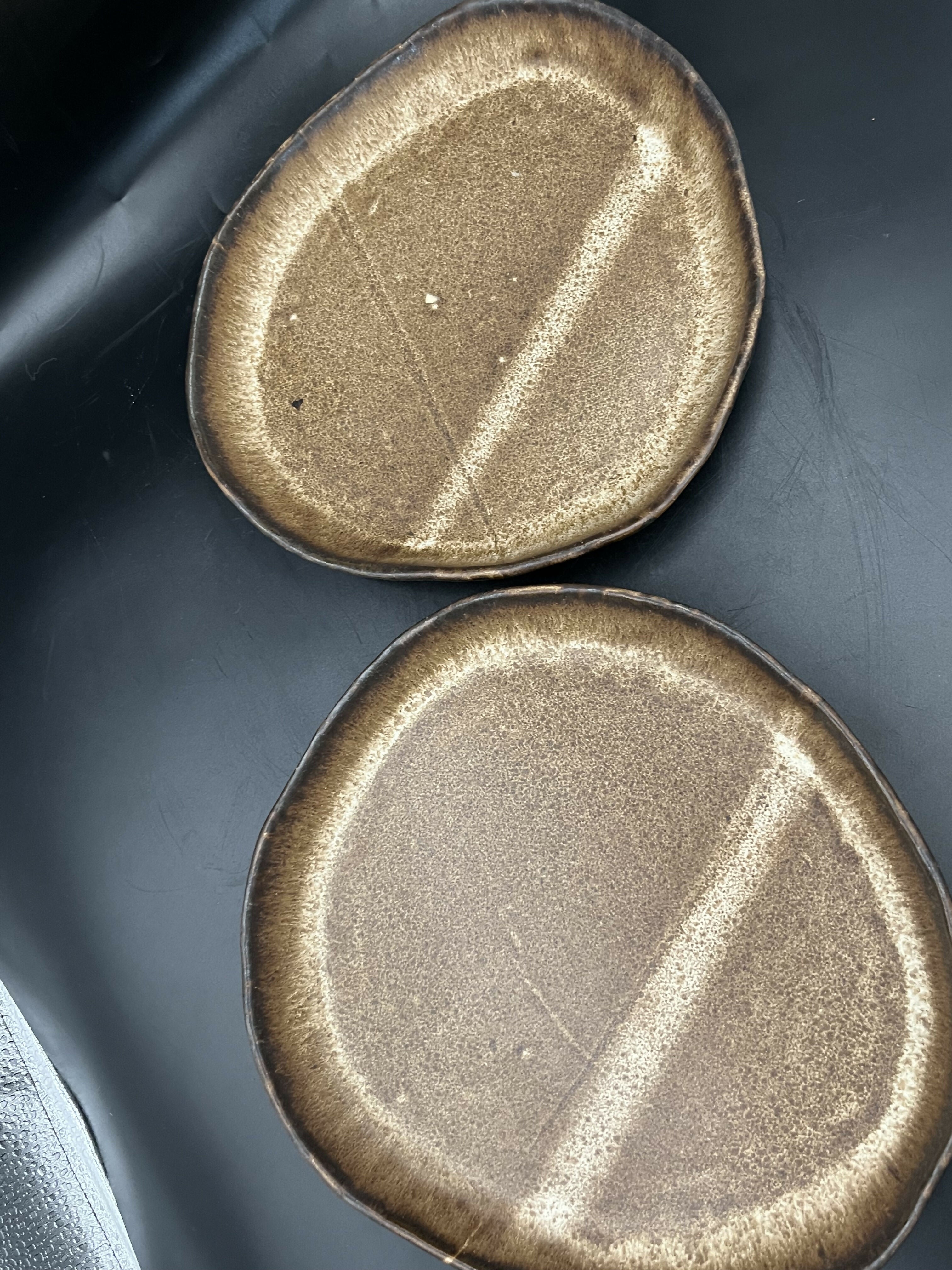 Platos de aperitivo cerámica gres