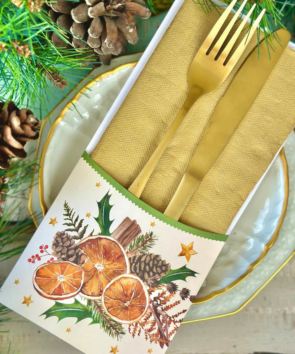 porta cub Corona naranja canela