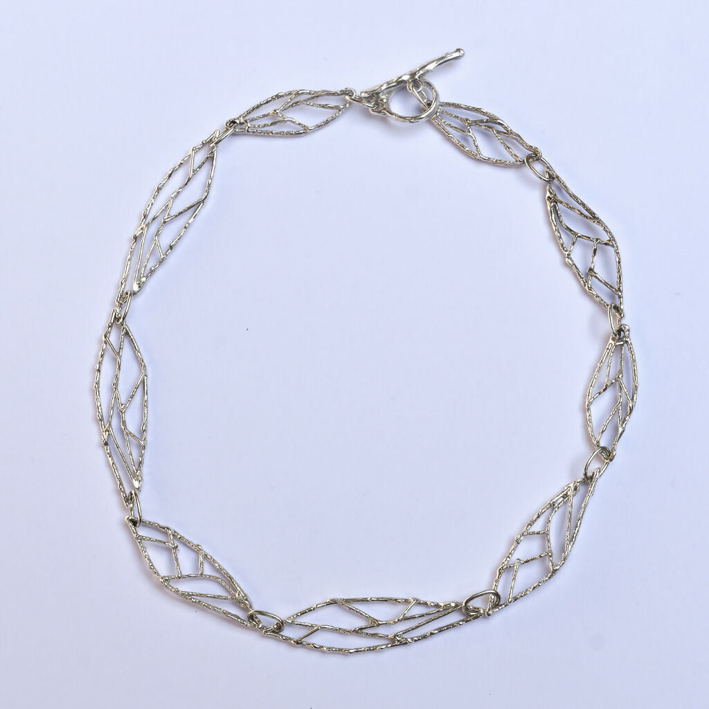 Choker plata Foglia