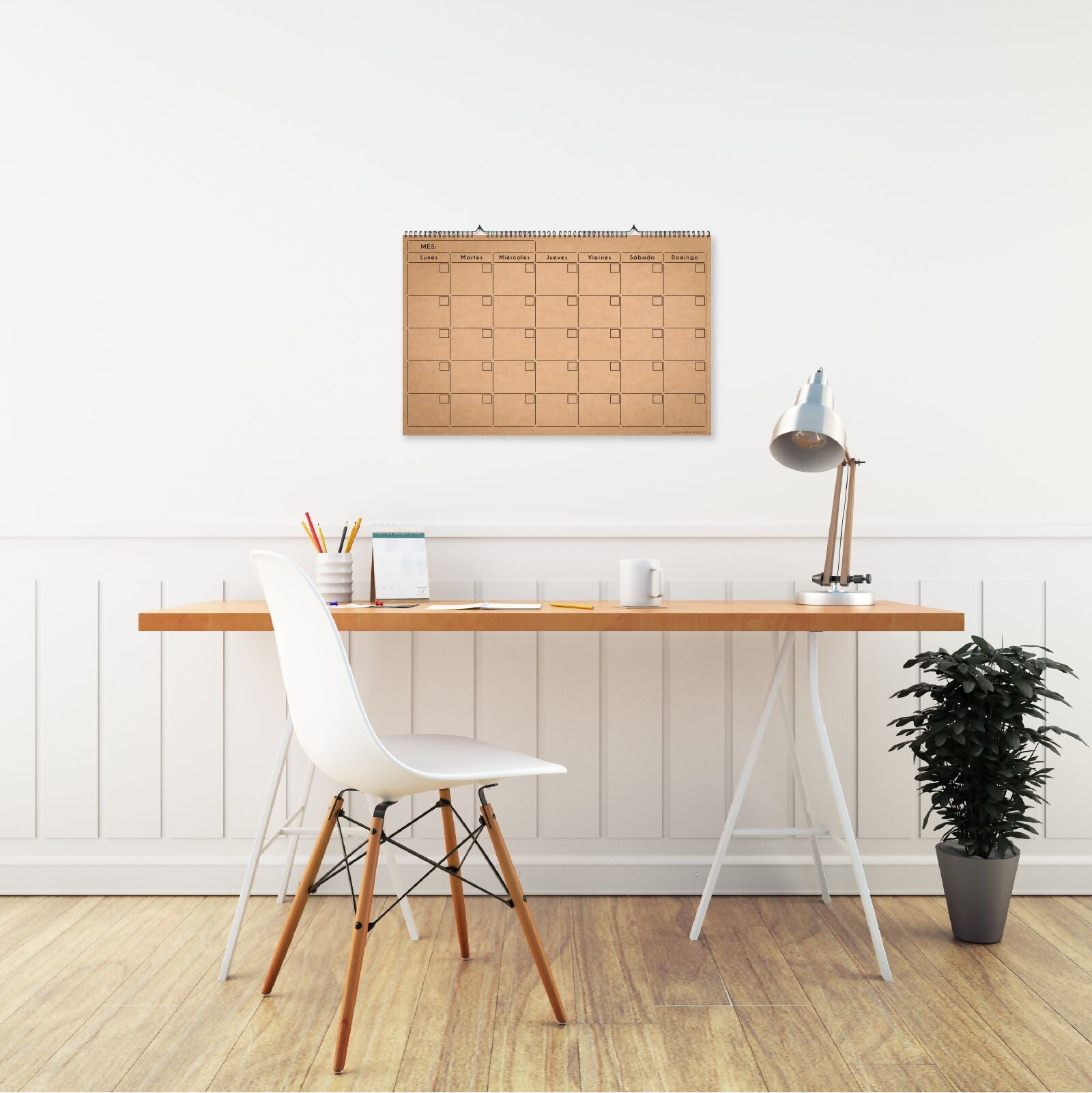 Calendario Kraft Mediano