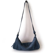 Cartera de cuero modelo REBECA azul