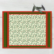 Individuales de papel Navidad Ramitas