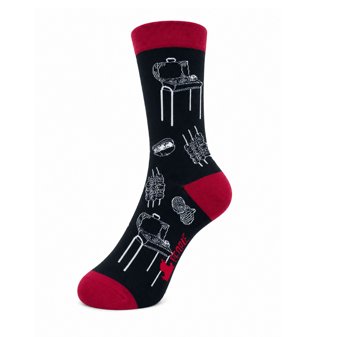 Calcetines con Diseño Parrillero