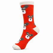 Calcetines con Diseño de Perro Schnauzer