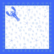 Set 4 servilletas de genero MAR