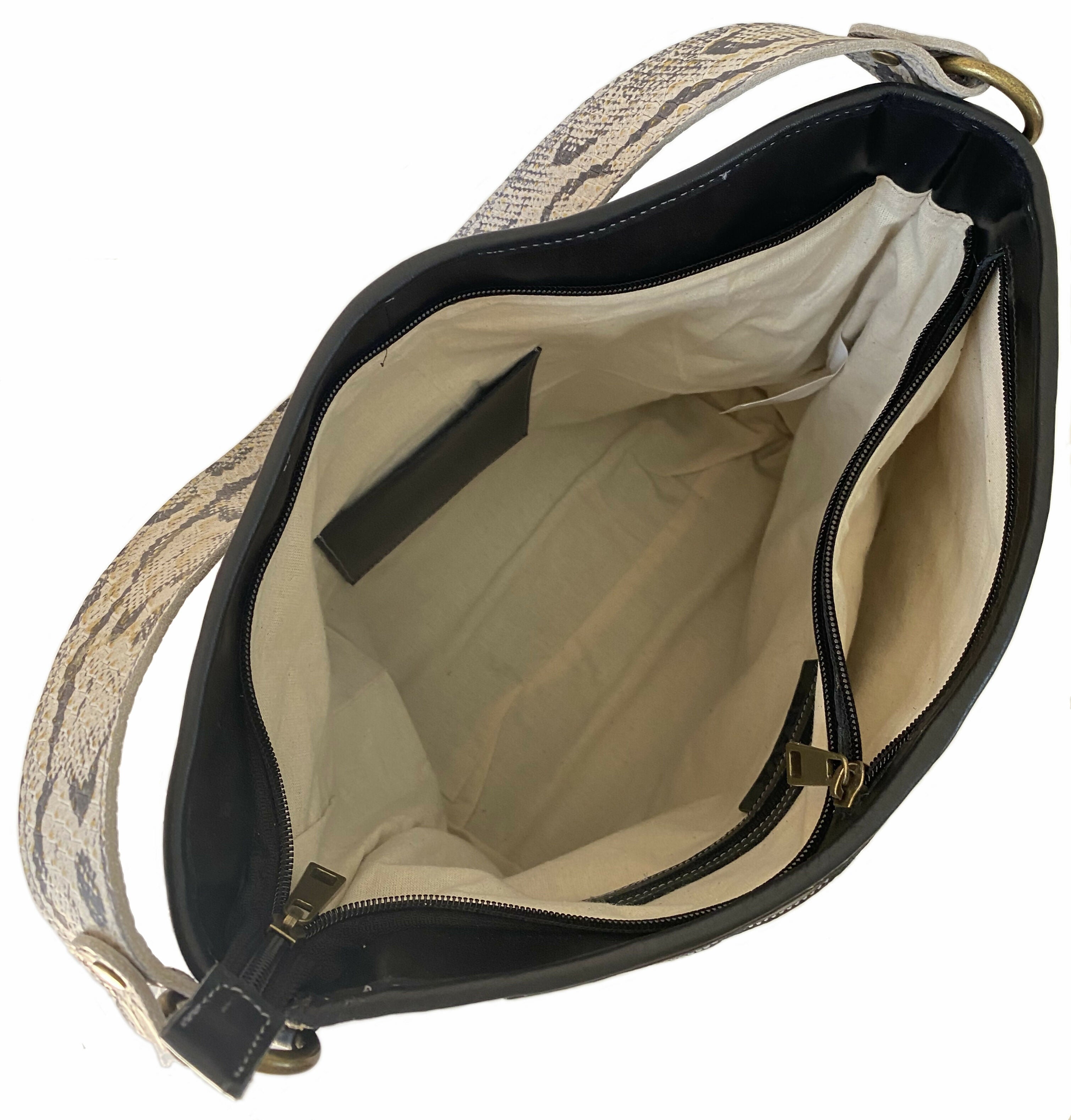 Cartera de cuero modelo GRETA