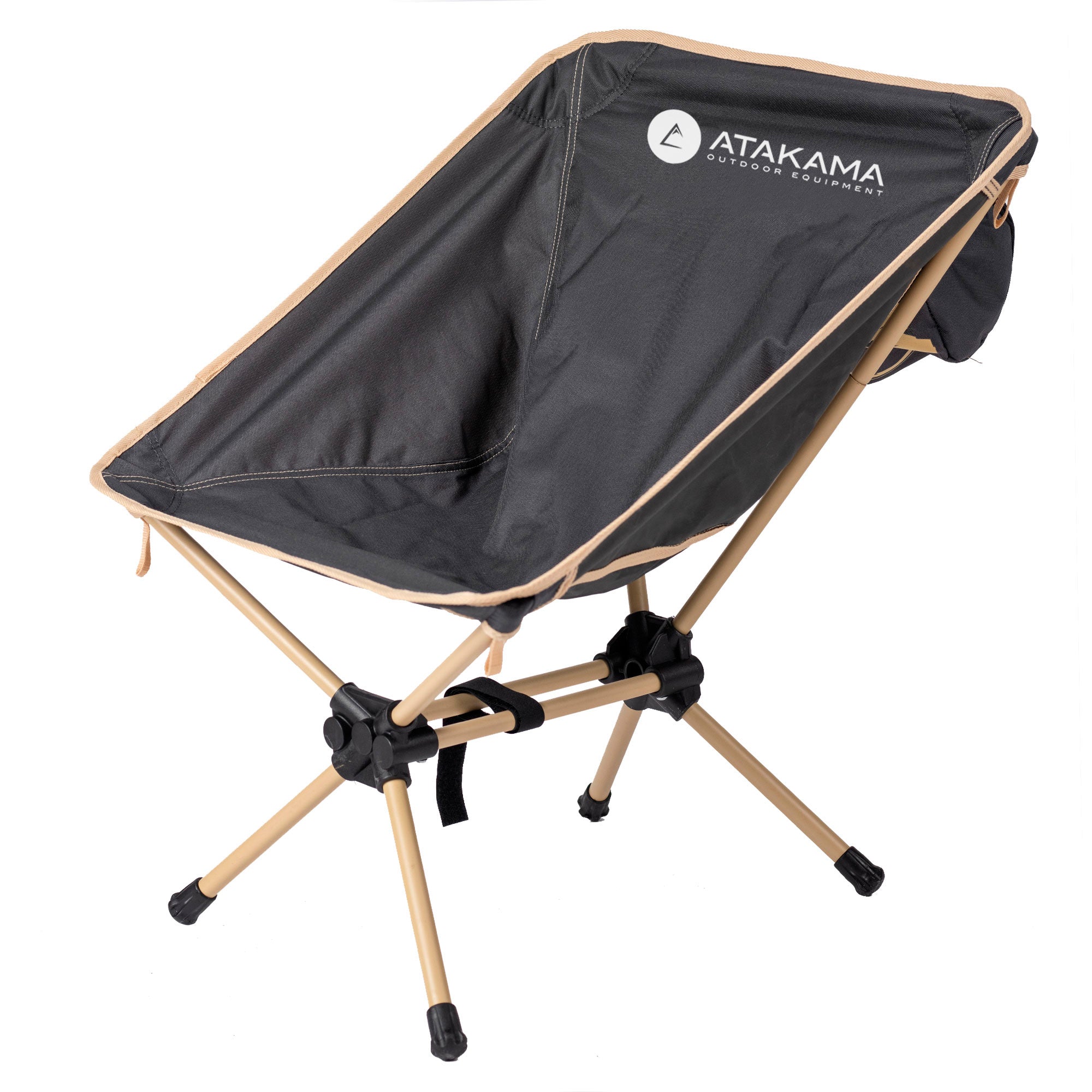 SILLA PLEGABLE CAMPING LASCAR GRIS/BEIGE