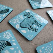 SET 6 POSAVASOS / FAUNA DE CHILE