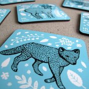 SET 6 POSAVASOS / FAUNA DE CHILE