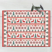 Individuales de papel Navidad Nórdico