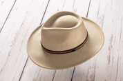 Sombrero paño lana - Color Silver Arena