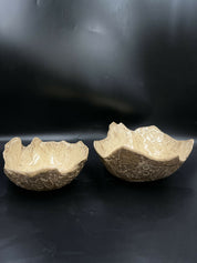 Juego de 2 Pocillos de cerámica gres