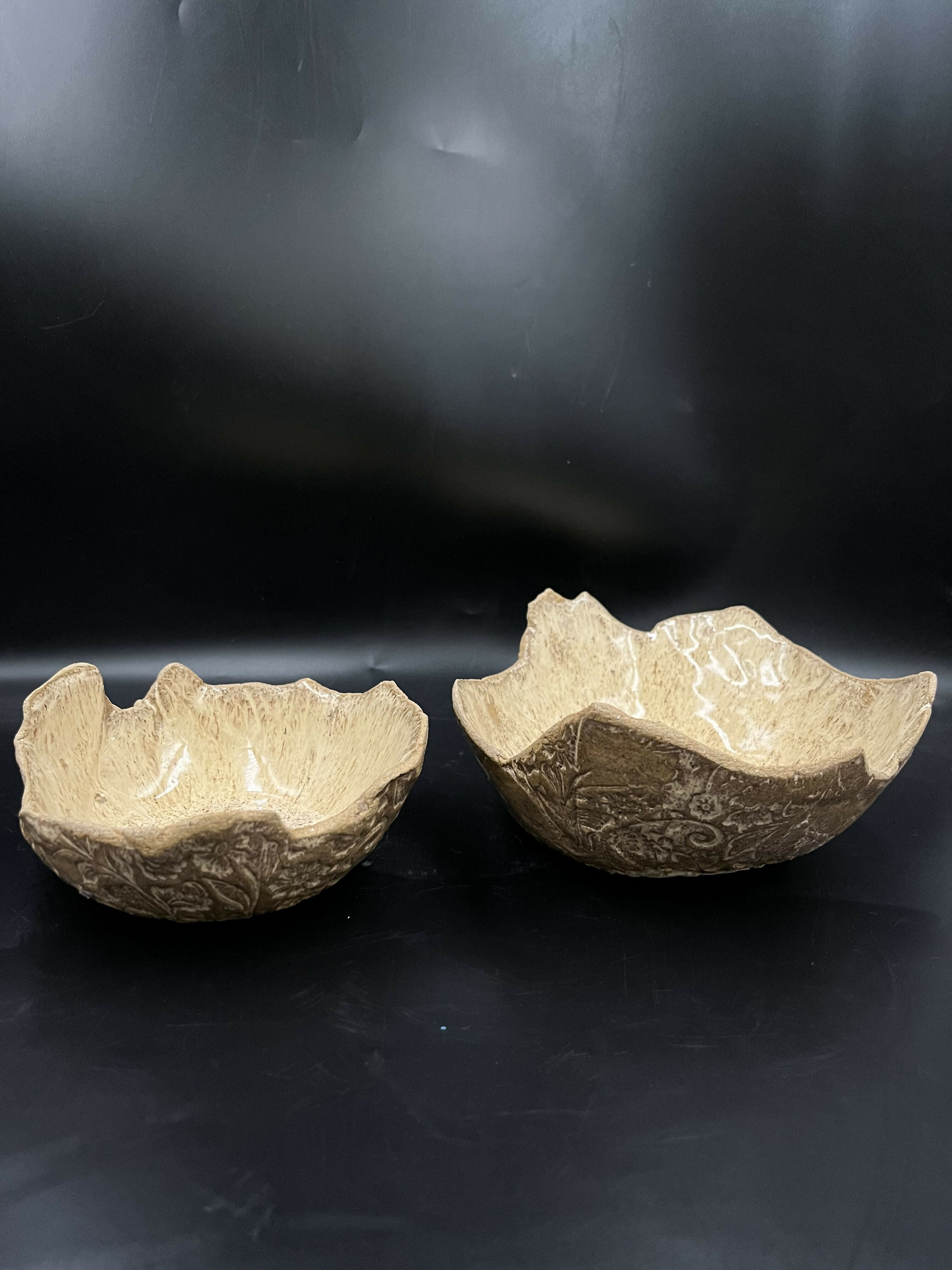 Juego de 2 Pocillos de cerámica gres