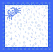 Set 4 servilletas de genero MAR