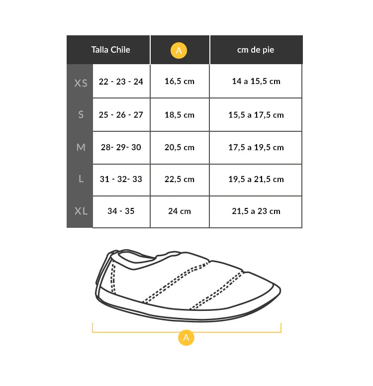 Pantuflas térmicas Futaleufú Kids Nu-B Foam