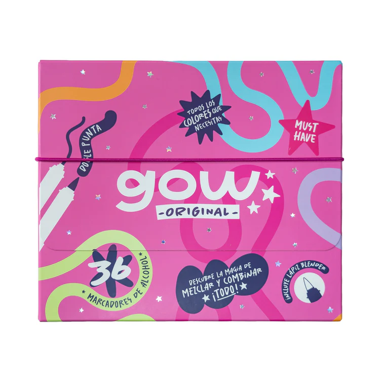 Marcadores Gow Original - Creado en Chile