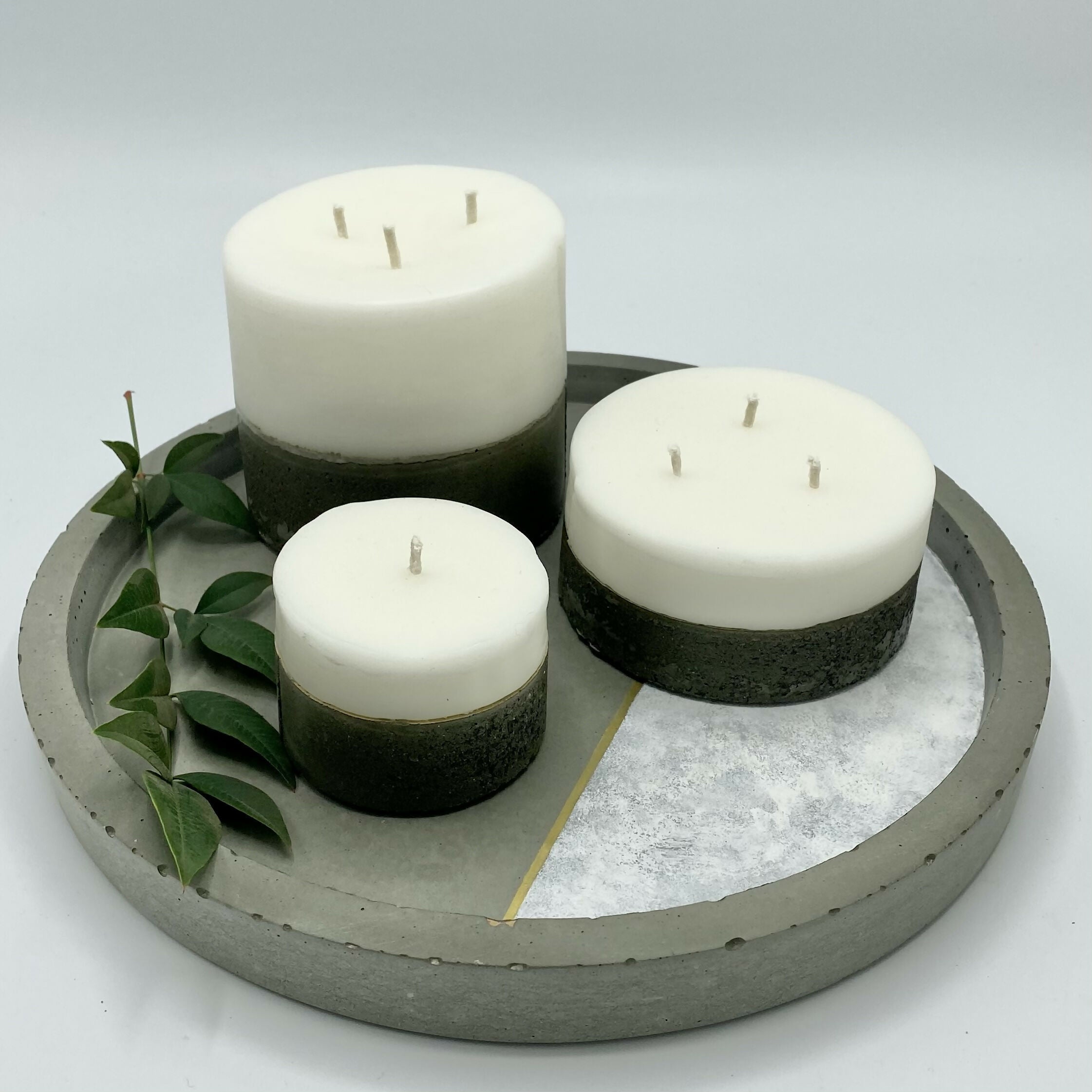 BANDEJA DECORATIVA DE HORMIGON, COLECCIÓN BRANN