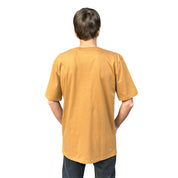 polera manga corta hombre khaki waves