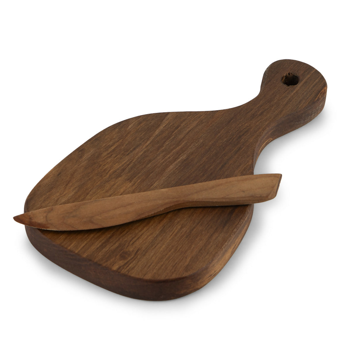 Tabla baby con cuchillo. Tabla Baby 15x10 Cm, MILENARIA