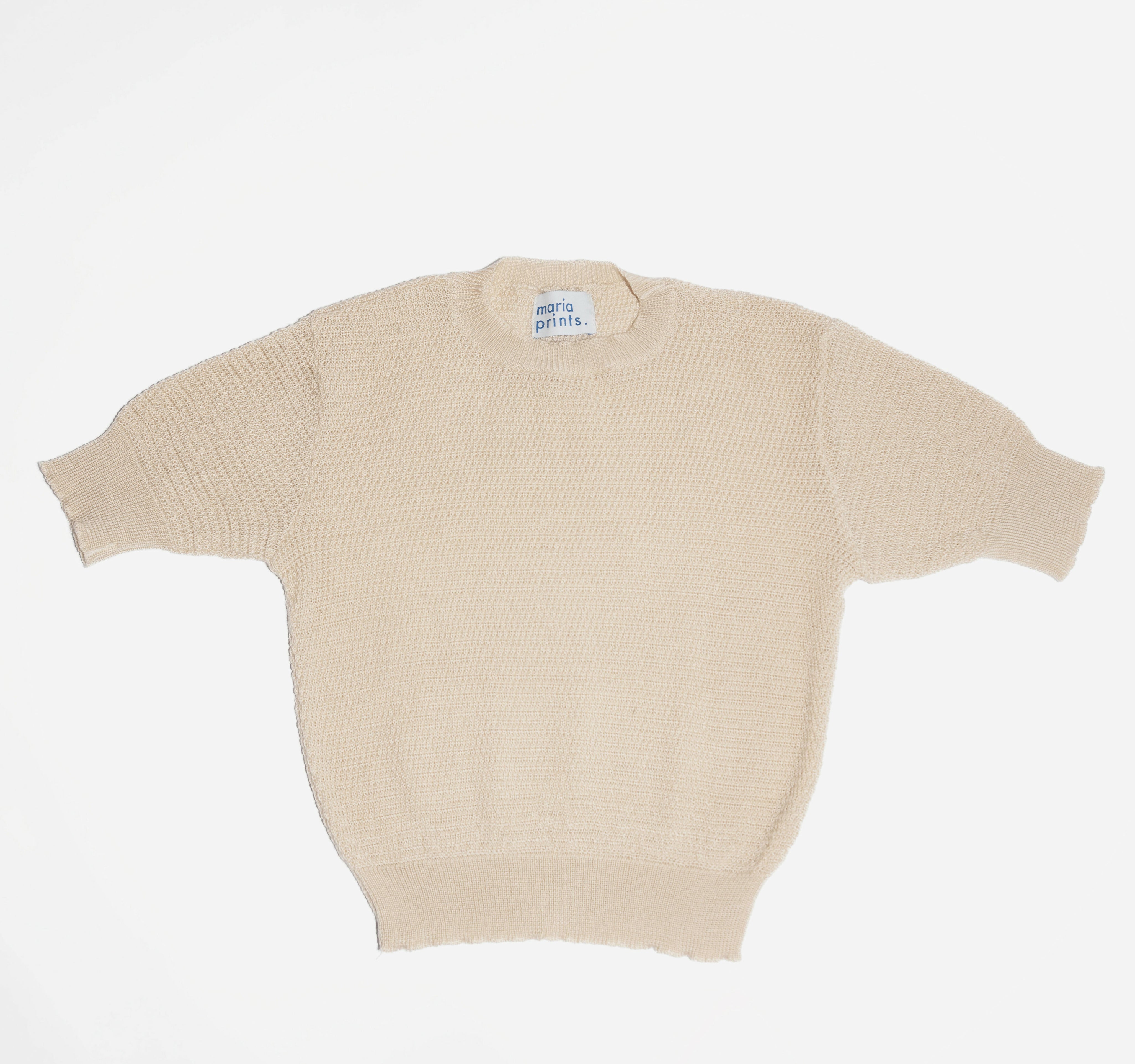 Top algodón manga corta