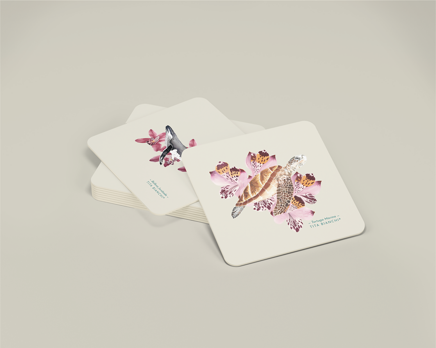 Posavasos Mar Botánico