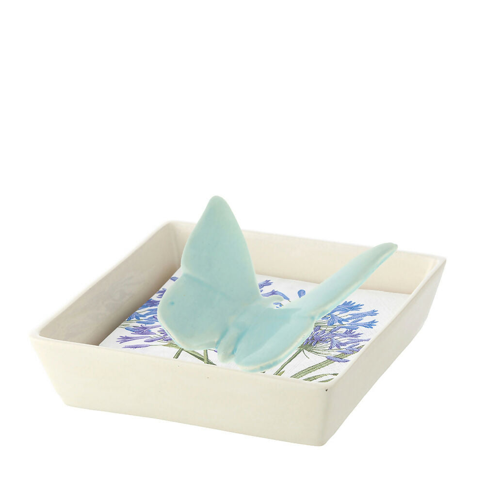 Porta Servilleta con Mariposa