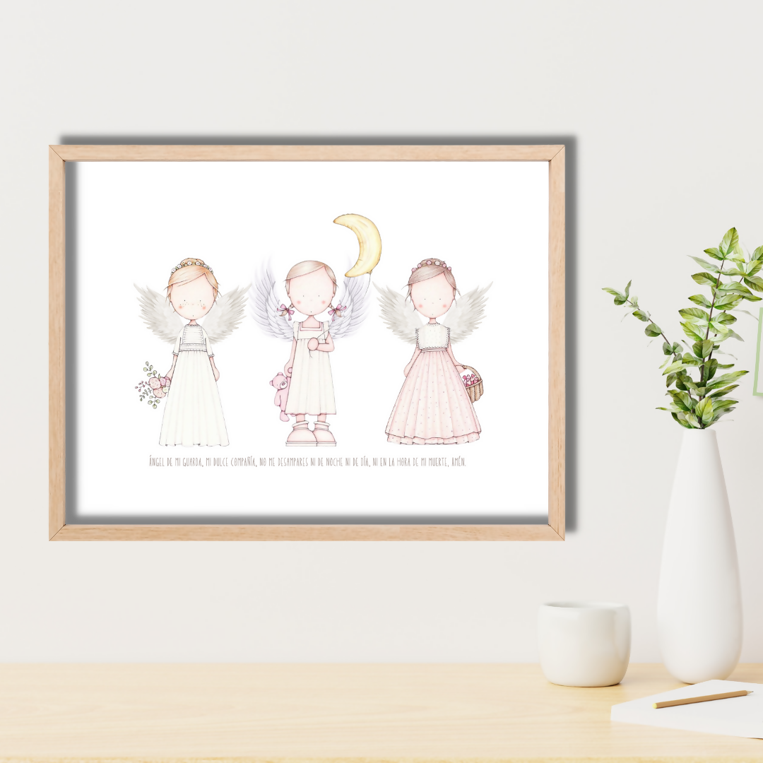 Cuadros de Trio de Ángeles