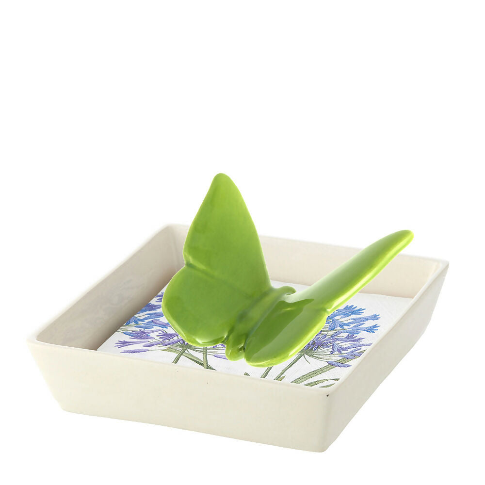 Porta Servilleta con Mariposa