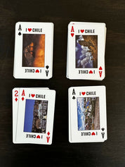 Mazo de Naipes Chile plastificados PET reciclado