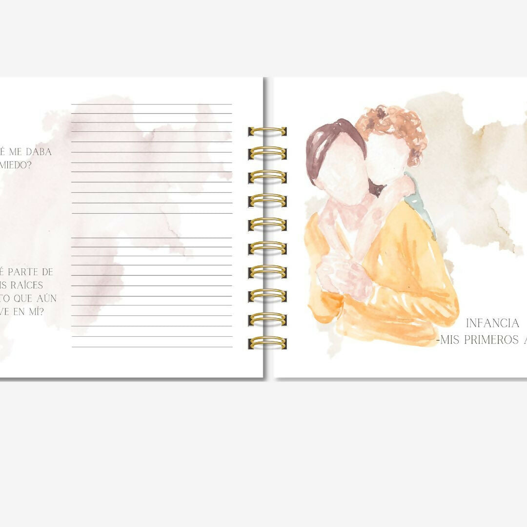 Libro Diario de Mamá "Mi Historia para ti"