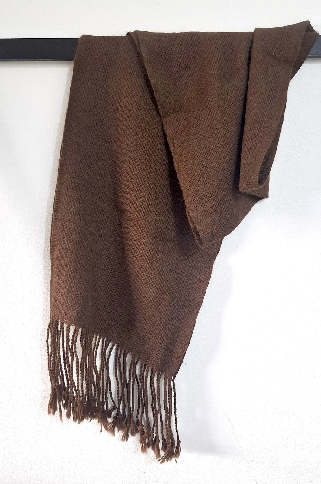 Bufanda alpaca unisex Chocolate