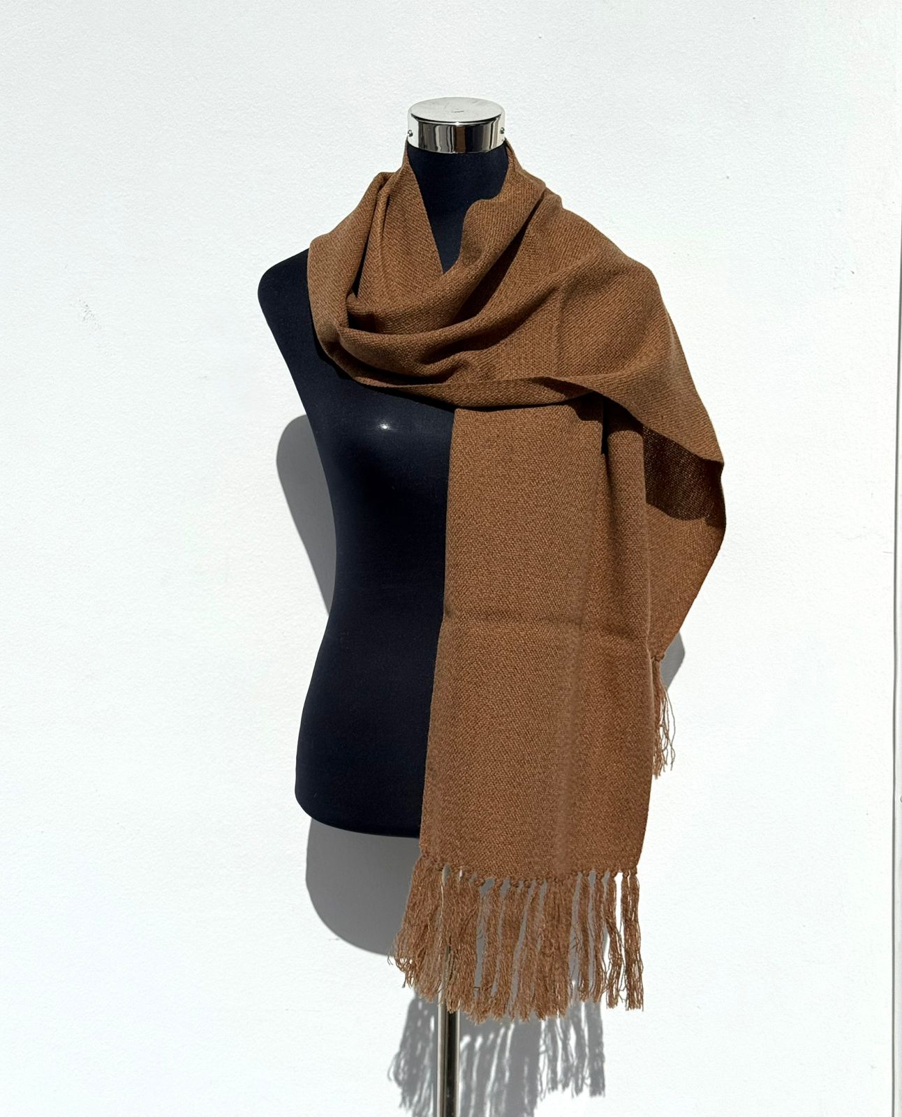 Bufanda de Lana y Alpaca - Vicuña Jaspeado