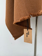 Poncho Tradicional Lana con Capucha - Camel