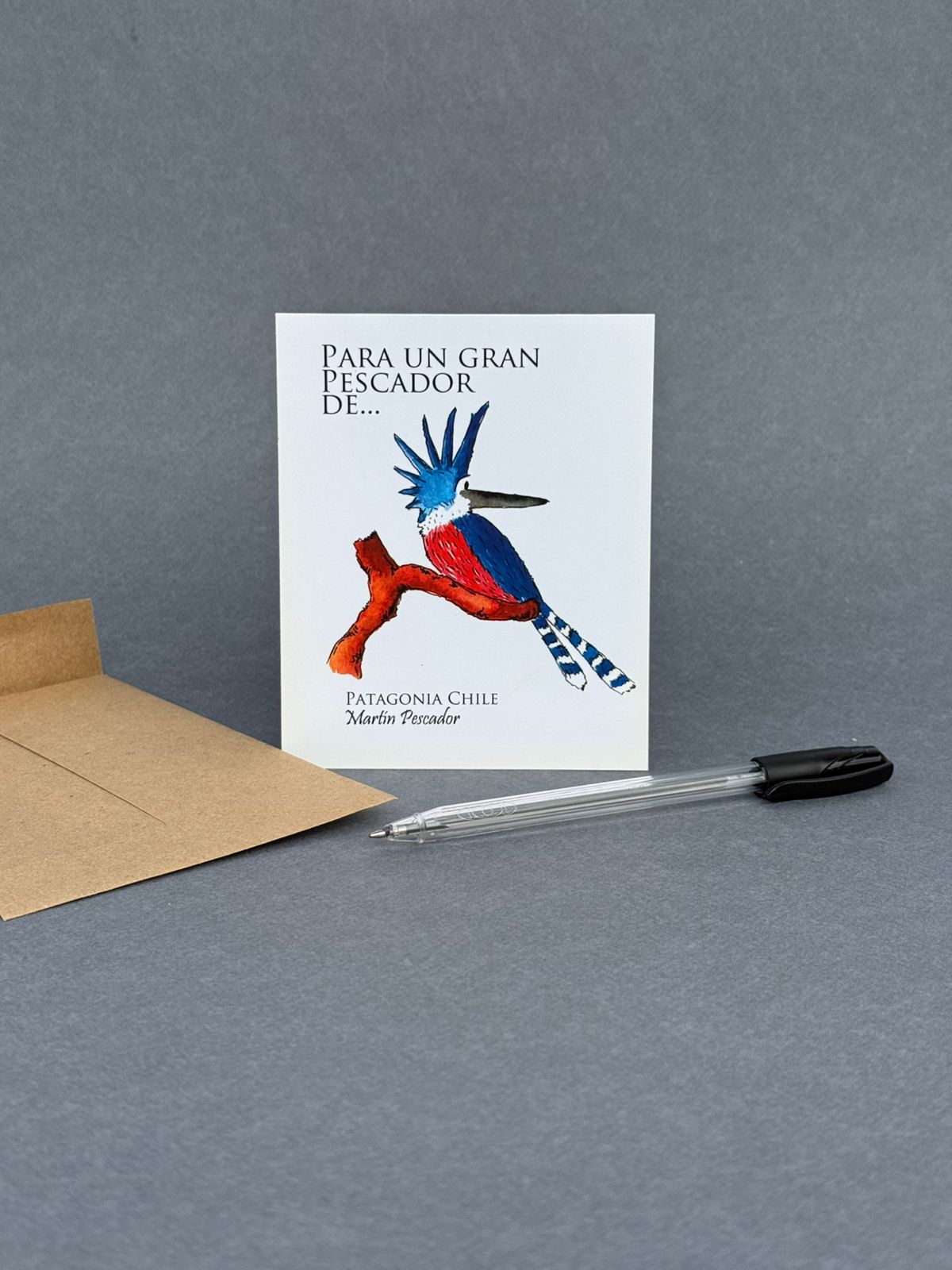 Tarjeta de Saludo - "Para un pescador de..."