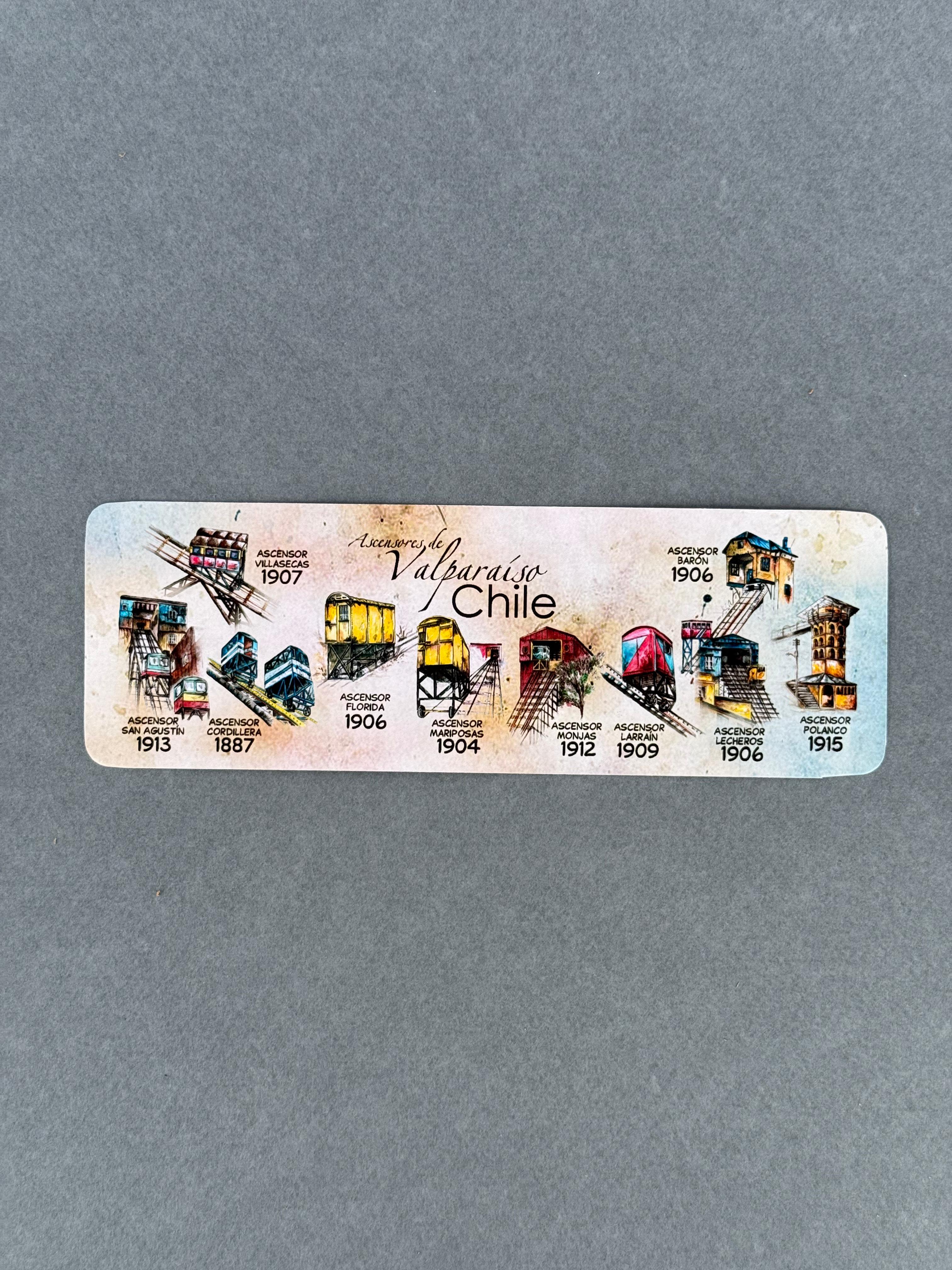 Marcalibros Ascensores de Valparaíso